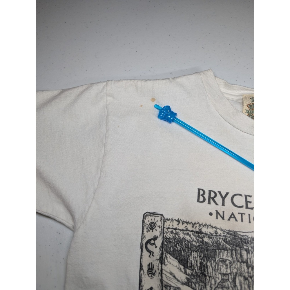 Vintage 1997 Bryce Canyon National Park Childrens Kids T Shirt Med 10-12 USA - Picture 8 of 13